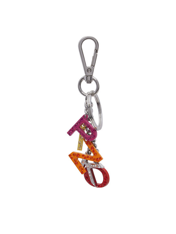 PINKO PINKO Obesek Letters Keychain WH1U Srebrna