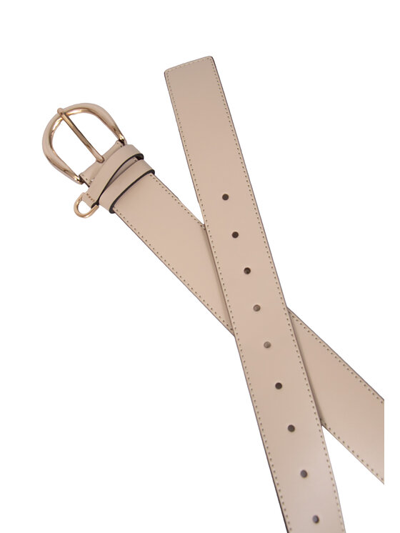 ALLORA BE UNIQUE ALLORA BE UNIQUE Cintura da donna 100% leather Beige