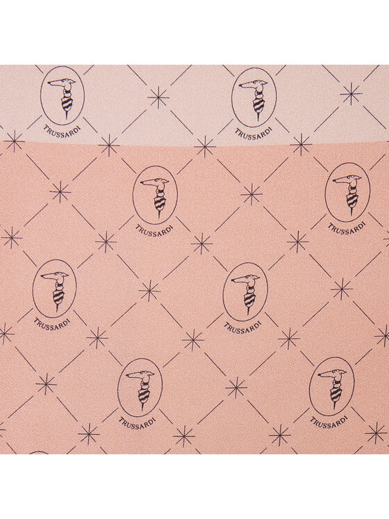 Trussardi Trussardi Хустка Foulard Monogram 59Z00331 Рожевий