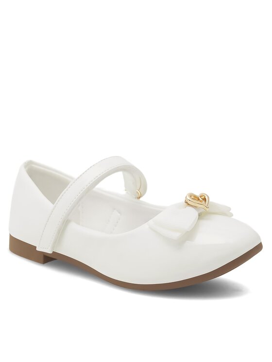 Nelli Blu Nelli Blu Ballerinas CM230519-8 Weiß