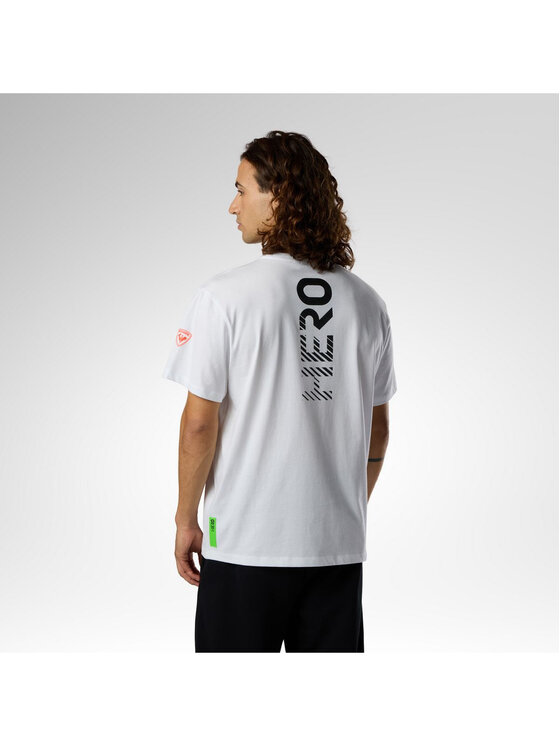 Rossignol Rossignol T-Shirt M Hero Tee Biały Regular Fit