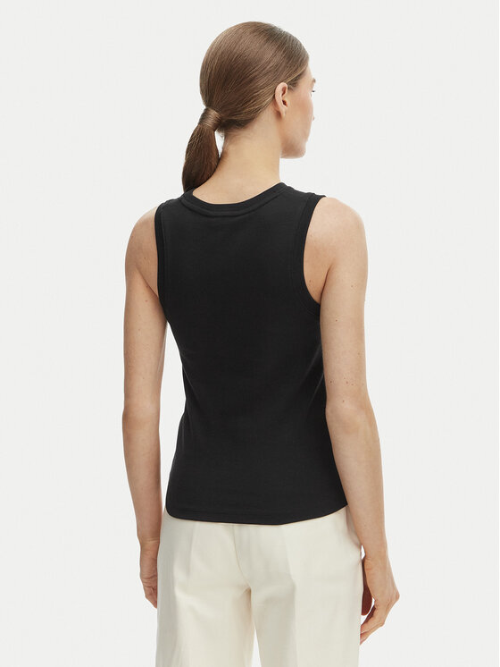 Tommy Hilfiger Tommy Hilfiger Top WW0WW47806 Nero Slim Fit