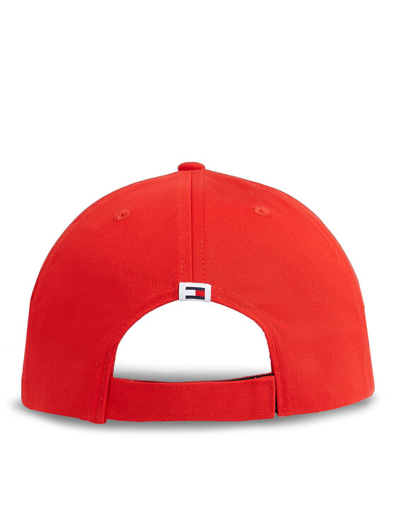 Tommy Jeans Tommy Jeans Шапка с козирка Tjw Linear Logo Cap AW0AW15845 Червен