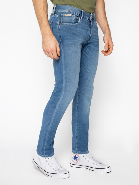 Armani Exchange Prigludę (Slim Fit) džinsai 3HZJ13 Z2QMZ 1500 Mėlyna Slim  Fit • Modivo.lt