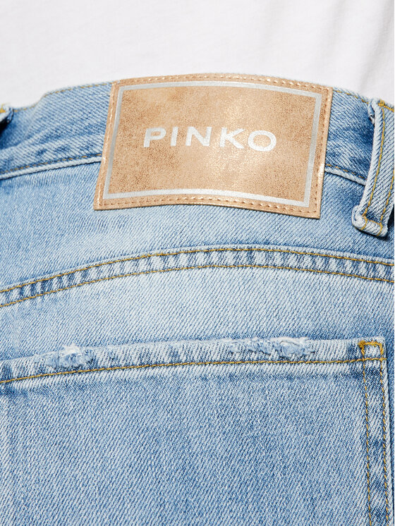 PINKO Pinko Jeansy Maddie 21 PDEN 1J10NA Y649 Modrá Mom Fit