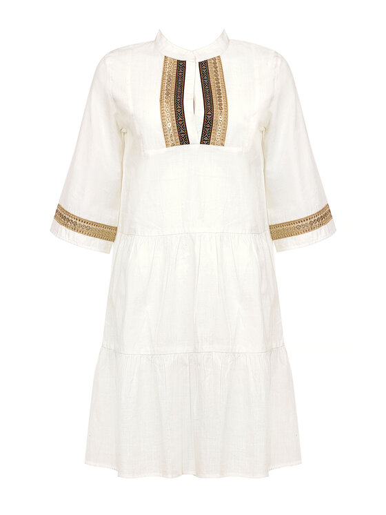 Feba Feba Vestito da spiaggia F225 Bianco