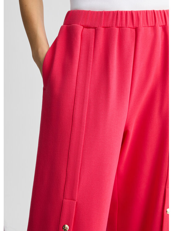 Liu Jo Liu Jo Pantaloni di tessuto TA5059FS000X0674 Rosso Regular Fit