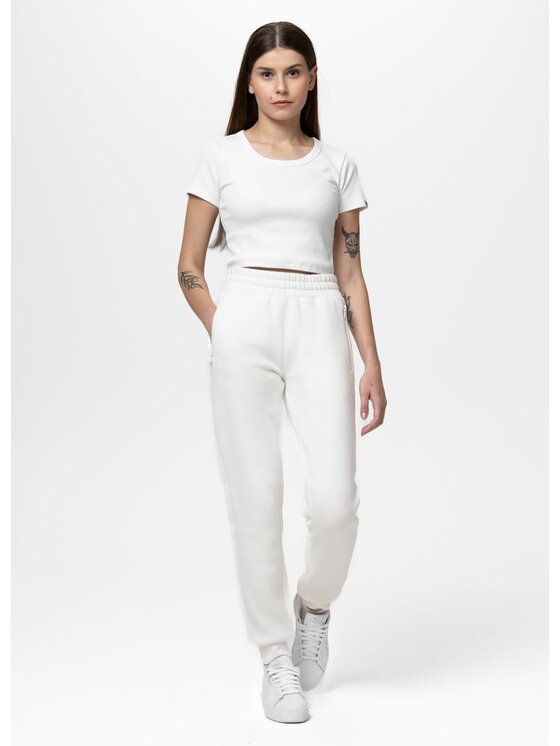 PITBULL PITBULL Spodnie dresowe FIORA Biały Regular Fit