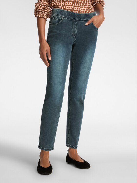 Elena Mirò Elena Mirò Jeansy P442P200278N034 Niebieski Regular Fit