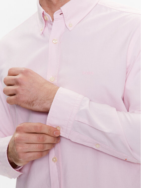 Boss Hemd Rickert 50489341 Rosa Regular Fit | Modivo.de