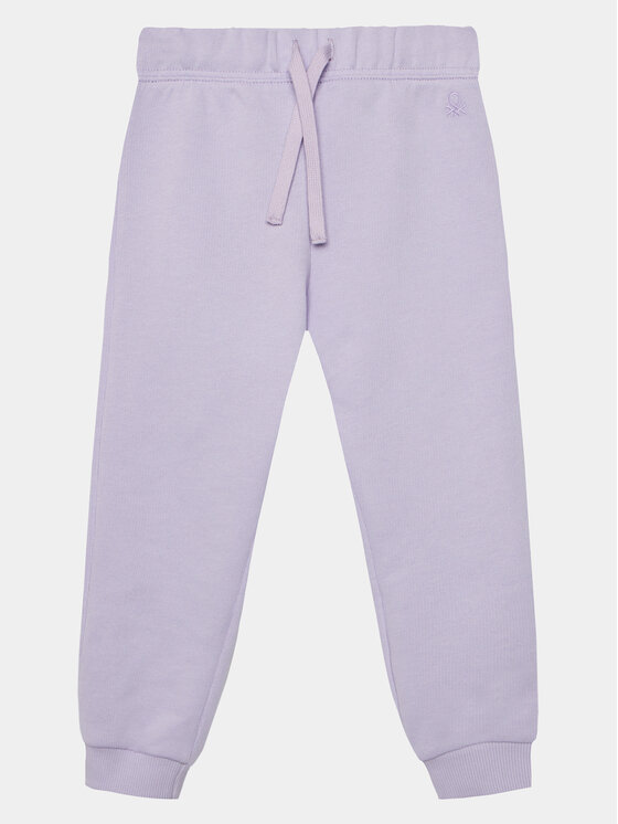 United Colors Of Benetton Pantaloni trening 3J70GF01N Violet Regular Fit