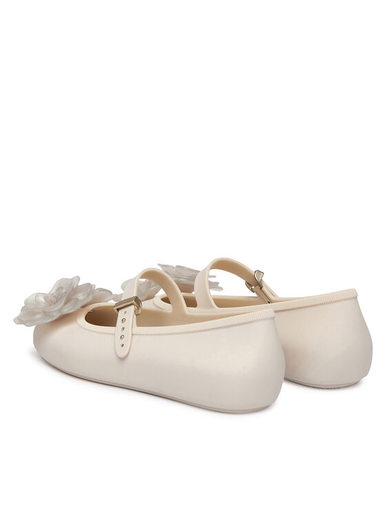 Melissa Melissa Balerini Melissa Soft Ballerina Petals Ad 37820 Bej
