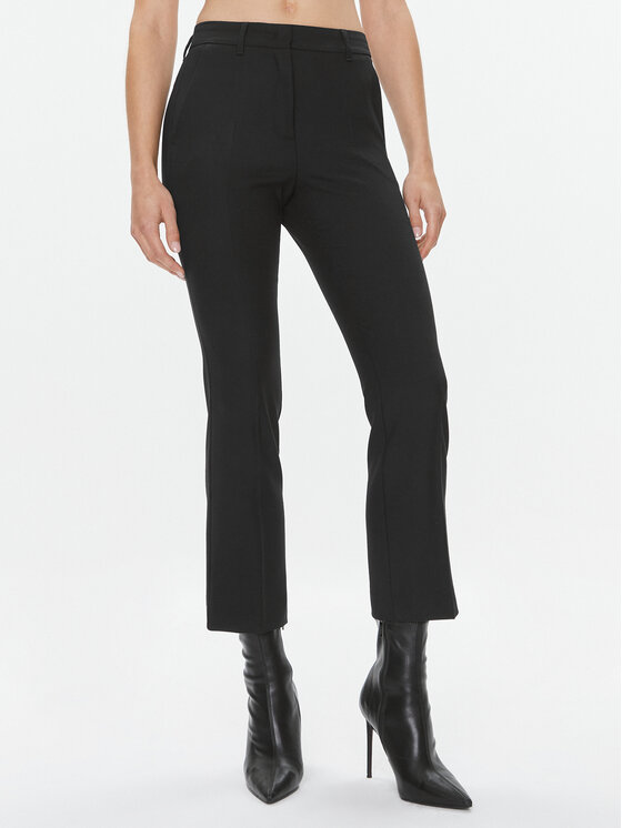 Marella Marella Текстилни панталони Galvano 2331360736200 Черен Regular Fit