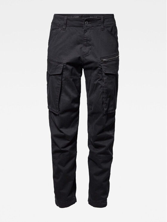 G-Star Raw G-Star Raw Spodnie materiałowe Rovic D02190-5126-6484 Czarny Tapered Fit