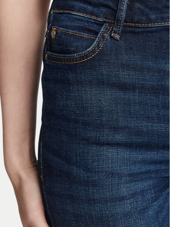 Guess Guess Дънки W6YA46 D1537 Тъмносин Skinny Fit
