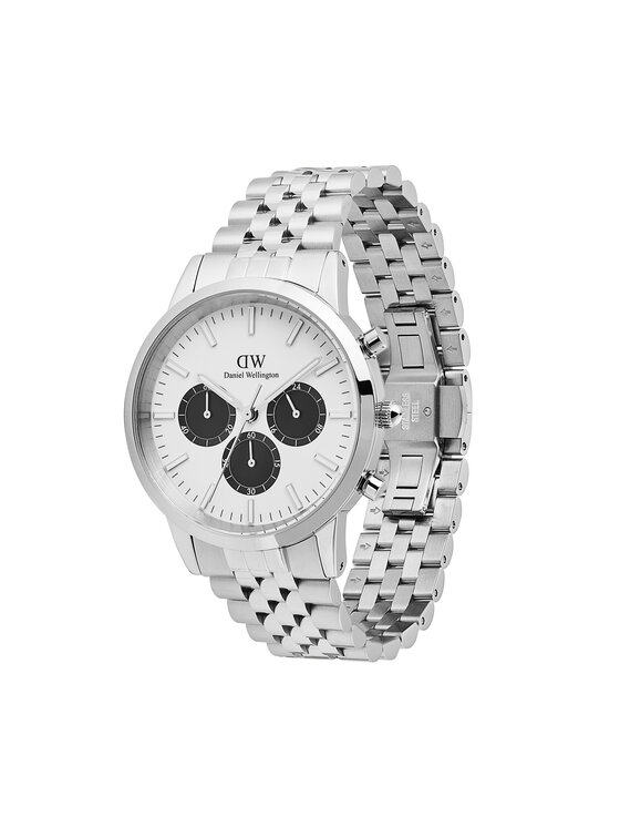 Daniel Wellington Daniel Wellington Käekell Iconic Chronograph DW00100872 Hõbedane