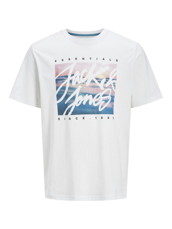 Jack&Jones Jack&Jones T-krekls Colton 12268438 Balts Standard Fit