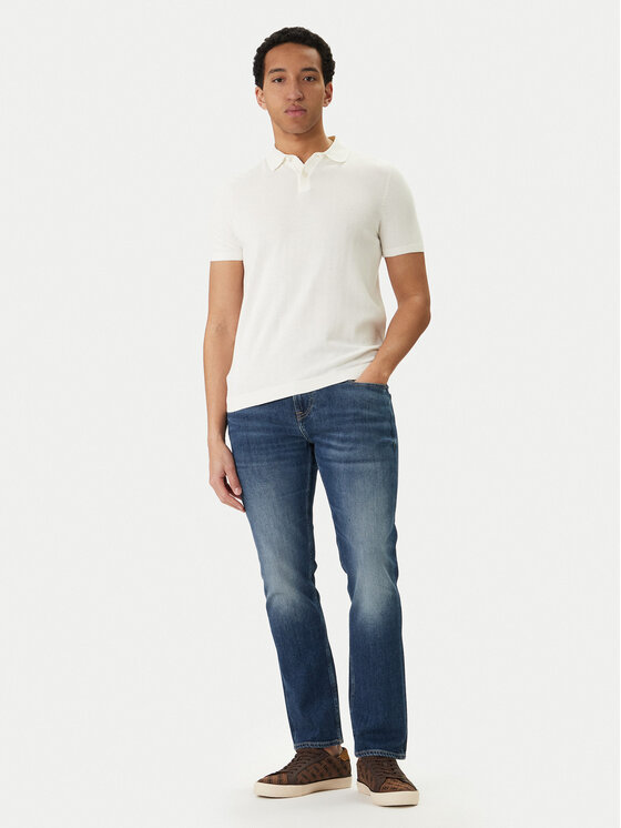 Guess Guess Jeansy M2YAN2 D4Q42 Niebieski Regular Fit