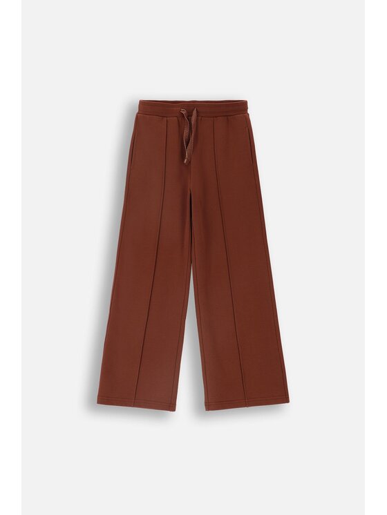 Coccodrillo Coccodrillo Spodnie dresowe ZC4120102RGJ-018 Brązowy Wide Leg