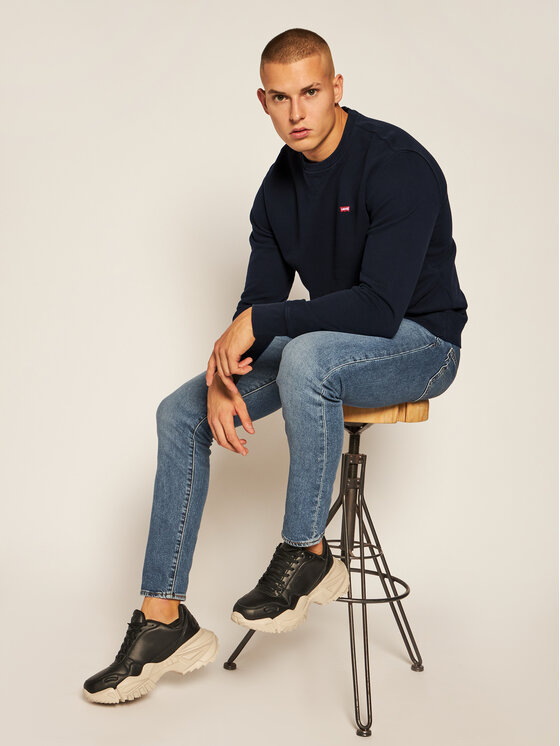 Levi's® Levi's® Суитшърт New Original Crew 35909-0003 Черен Regular Fit