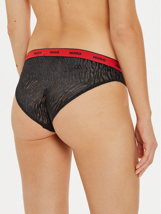 HUGO Hugo Set od 3 para klasičnih gaćica 50523826 Crna