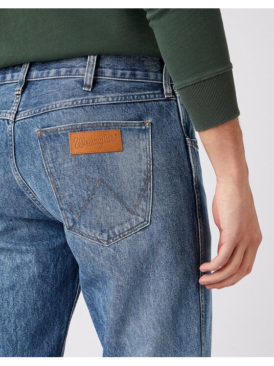 Wrangler Wrangler Jeans GREENSBORO Blu Straight Fit