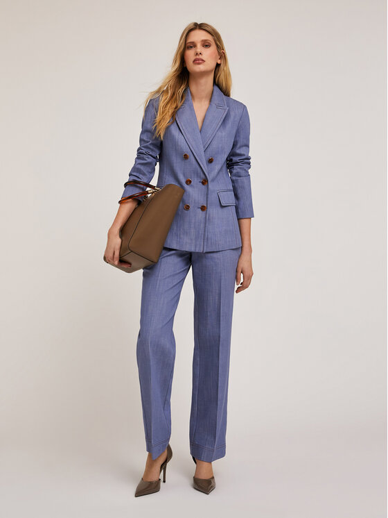 Motivi Motivi Giacca di transizione Q676Q000866N004 Turchese Regular Fit