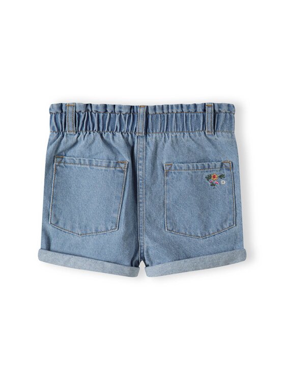 MINOTI MINOTI Szorty jeansowe 22short5 Błękitny Regular Fit