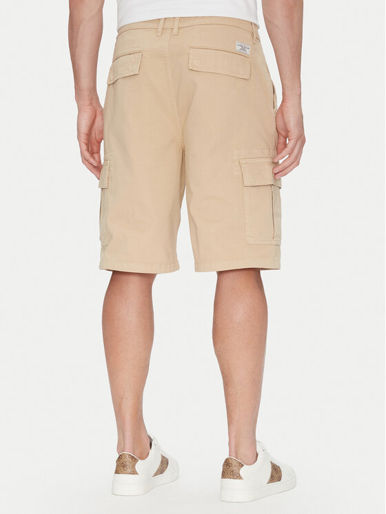 Guess Jeans Guess Jeans Stoffshorts M5GD45 WGCV1 Beige Regular Fit