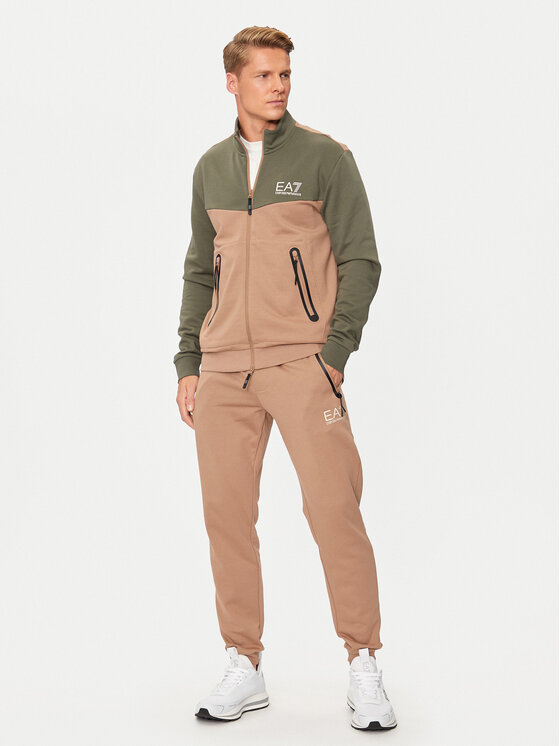 EA7 Emporio Armani EA7 Emporio Armani Анцуг 6DPV60 PJVTZ 1745 Бежов Regular Fit