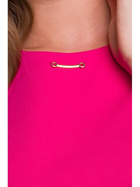 Stylove Stylove Sukienka codzienna S408 Różowy A-Line Fit