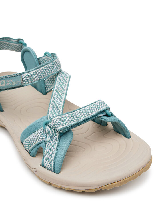 Jack Wolfskin Jack Wolfskin Sandály Lakewood Ride Sandal M 4019041 Tyrkysová