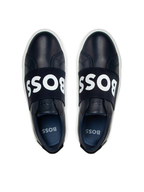 BOSS Boss Sneakersy J29291 S Granatowy