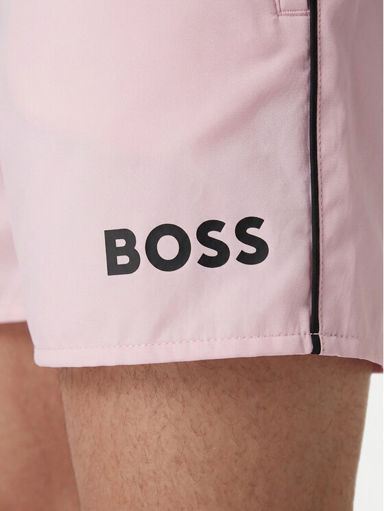 BOSS BOSS Szorty kąpielowe Starfish 50514429 Różowy jasny Regular Fit
