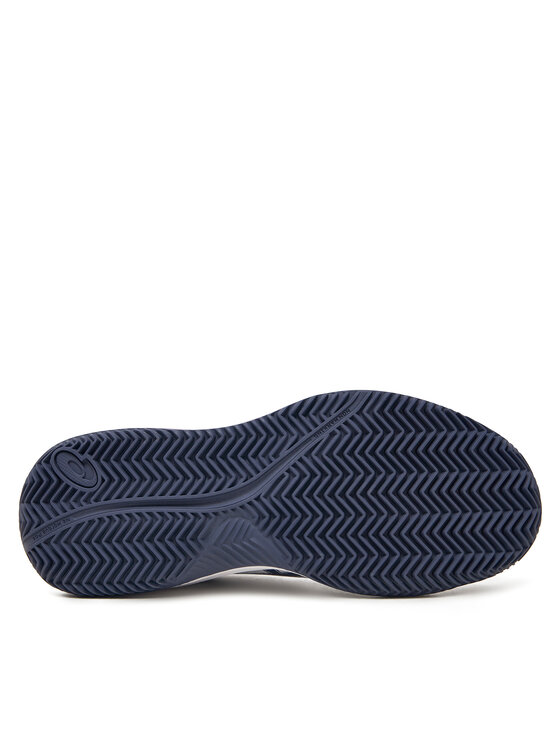 Asics Asics Čevlji za tenis Gel-Dedicate 8 Clay 1042A255 Bela
