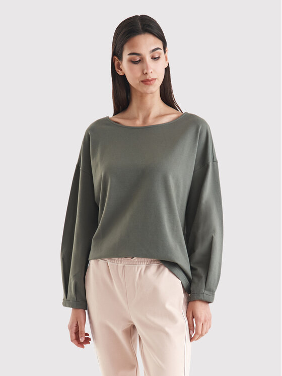 Tatuum Tatuum Bluza Submisa T2207.046 Zielony Relaxed Fit