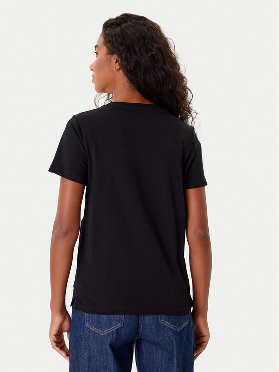 Guess Guess T-Shirt W5BI18 I3Z14 Černá Regular Fit