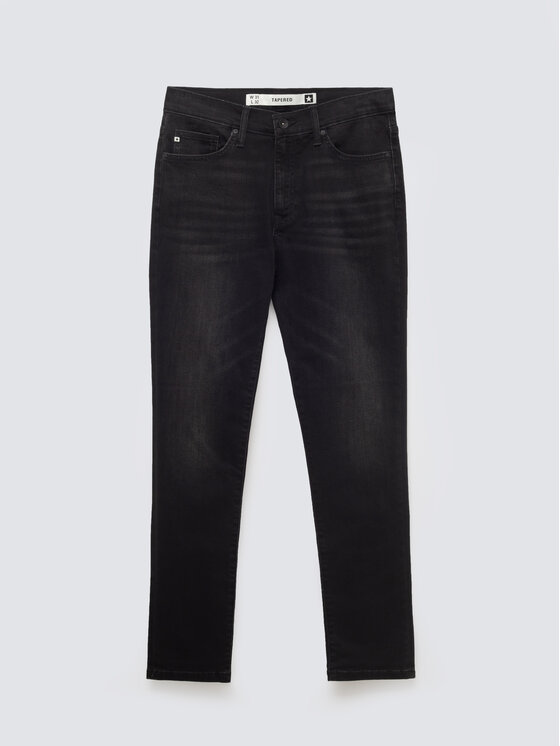BIG STAR BIG STAR Jeansy TERRY CARROT Czarny Tapered Fit