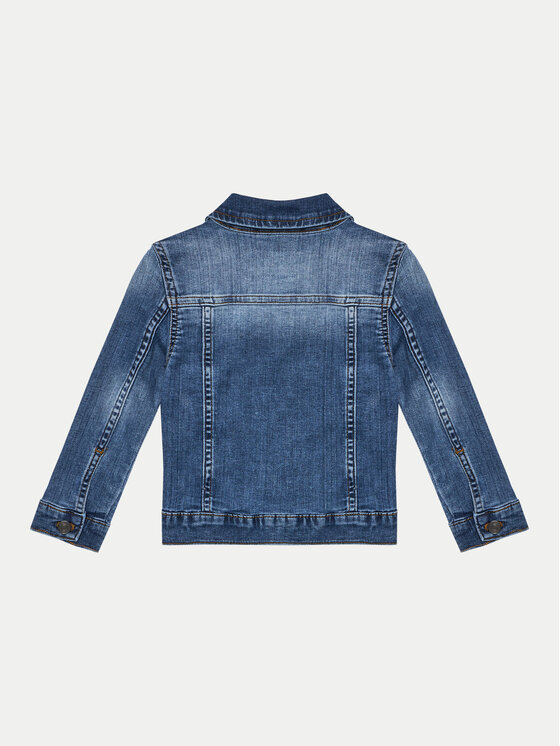 Guess Guess Kurtka jeansowa N4GL03 D4CA0 Niebieski Regular Fit