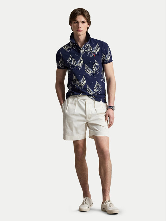 Polo Ralph Lauren Polo Ralph Lauren Polo 710B18828001 Tamnoplava Custom Slim Fit