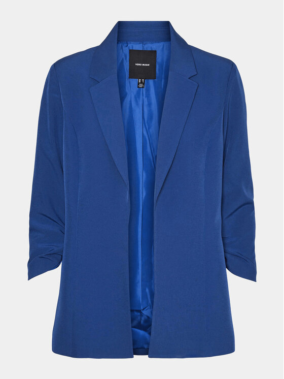 Vero Moda Vero Moda Marynarka Carla 10301555 Niebieski Regular Fit