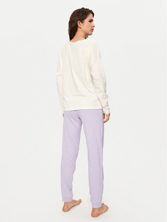 United Colors Of Benetton United Colors Of Benetton Piżama 3VD03P03E Fioletowy Regular Fit