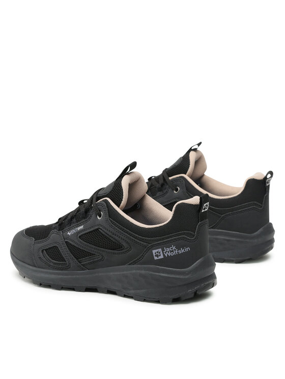 Jack Wolfskin Jack Wolfskin Trekking čevlji Vojo 3 Vent Low M 4051221 Črna