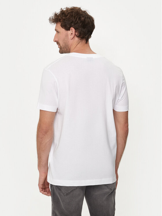 JOOP! Jeans JOOP! Jeans Marškinėliai 20Dismas 30042353 Balta Modern Fit