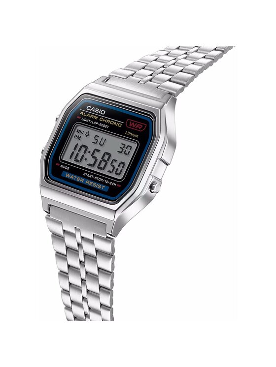 Casio Casio Zegarek 4549526422430 Srebrny