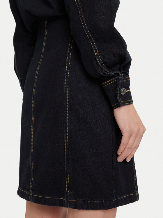 KARL LAGERFELD KARL LAGERFELD Jeanskleid A4W13019 Dunkelblau Relaxed Fit