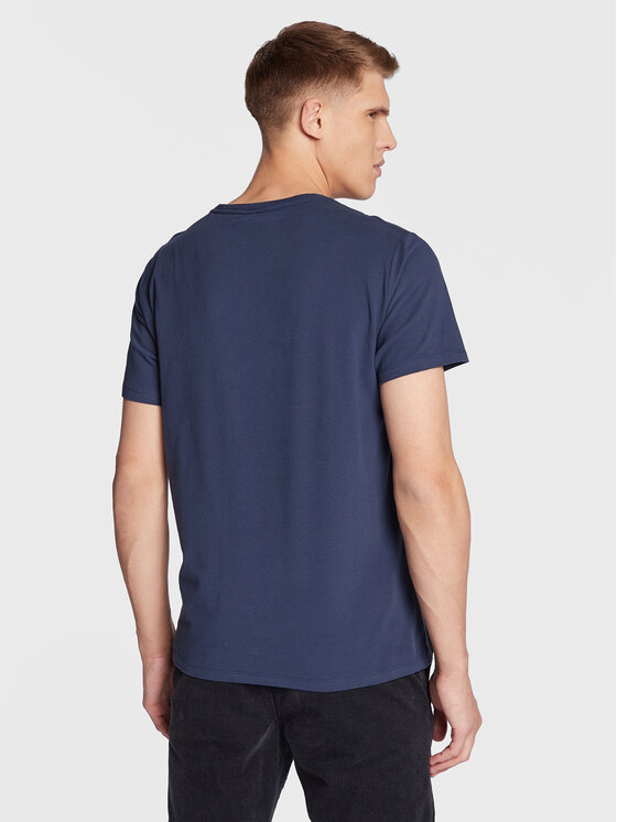 Blend Blend T-krekls Dinton 20714824 Tumši zils Regular Fit