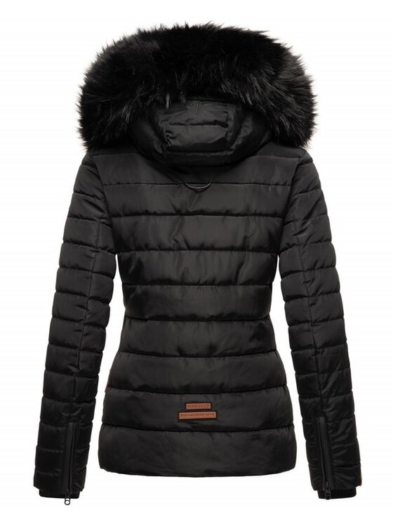 Navahoo Navahoo Kurtka zimowa Wisteriaa Czarny Casual Fit
