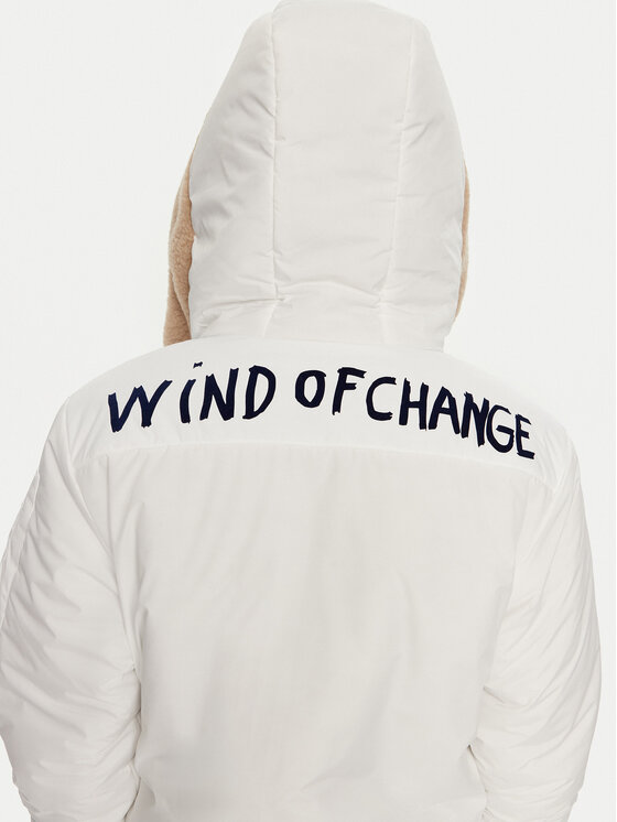 Rossignol Rossignol Lyžařská bunda Yety Fleecy Bomber Jkt RLNWJ36 Bílá Regular Fit