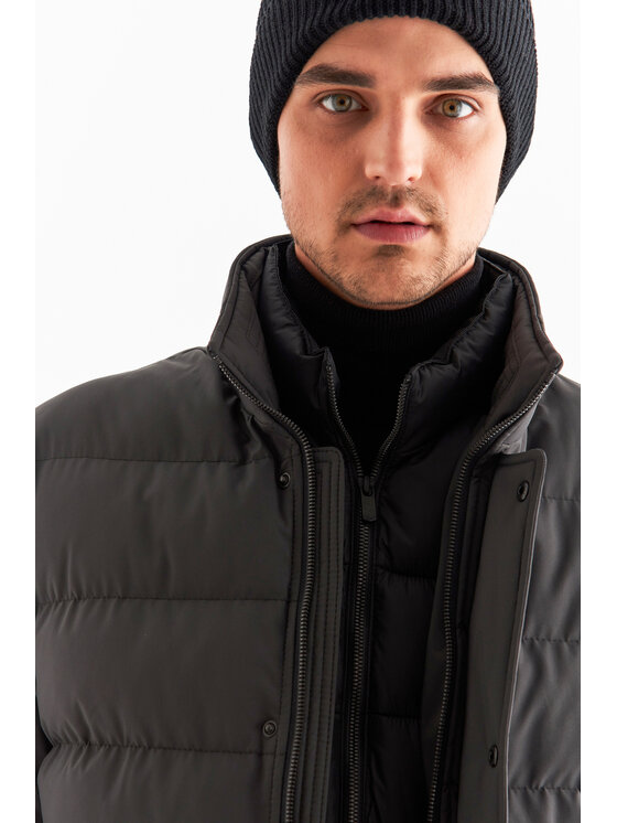 Pako Lorente Pako Lorente Kurtka przejściowa P22WF-5X-001 Granatowy Regular Fit